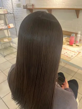 セミロング ⭐️ダブルカラー⭐️ ｼｭﾝ⭐️のヘアスタイル