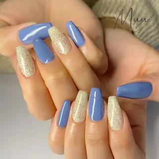 セミロング ネイル マツエク・マツパ apopis＊ close23:00のネイルデザイン
