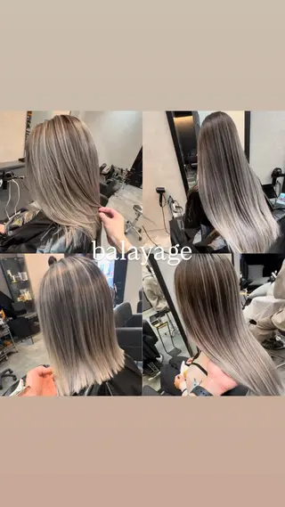 セミロング 田中 聖也のヘアスタイル