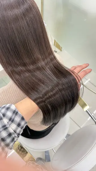 ロング 濱田 剛志のヘアスタイル