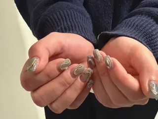 ネイル Nail salon Roovely 代官山店【ネイルサロンルブリー】所属・roovely Rumi/ニュアンスのネイルデザイン