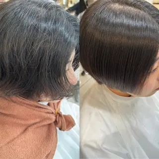 ショート パーマ 透明感カラー🫧ヘア セット🫧松本菜月の眉毛・アイブロウイメージ
