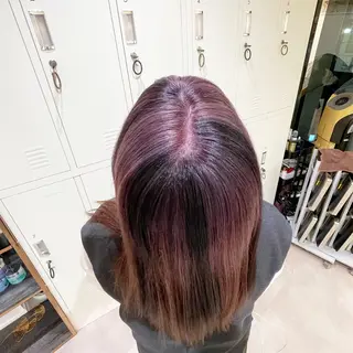 ロング カラー ショート/ボブ/ 透明感カラー/ほのかのヘアスタイル