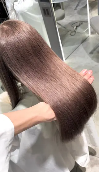 ロング カラー 名古屋/中顔面短縮 ✨/小顔ハイレイヤーのヘアスタイル