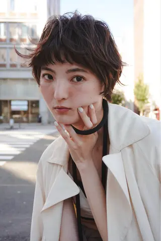 ショート 小林 美咲のヘアスタイル