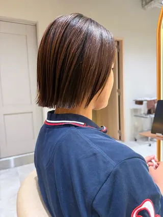 ショート 石川 航のヘアスタイル