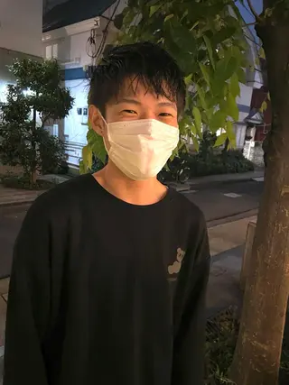 ショート カラー パーマ ヘアアレンジ メンズ CHIC share salon所属・ちこ .のヘアスタイル