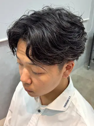 ショート パーマ メンズ Miura Kaitoのヘアスタイル