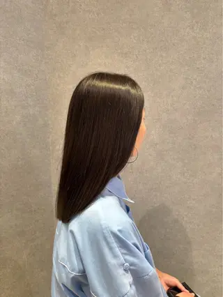 カラー 艶カラー⌇鶴見区横堤 ⌇﻿乃 愛🐏⸒⸒のヘアスタイル