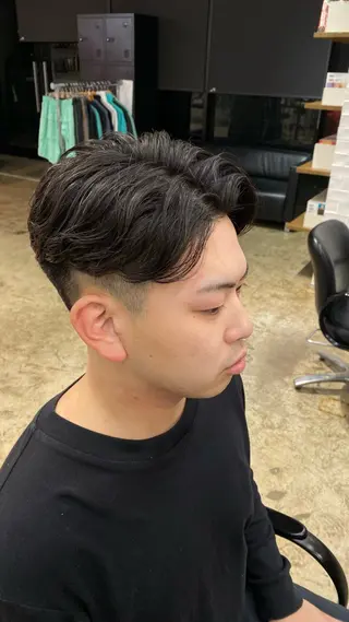 ショート メンズカット 髙橋創のヘアスタイル