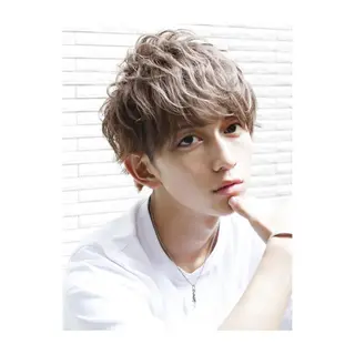 ショート メンズ くせ毛多毛特化 高橋　淳のヘアスタイル