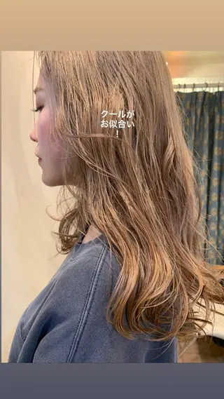 ロング カラー 🌸スタイリスト 山浦美恵のヘアスタイル