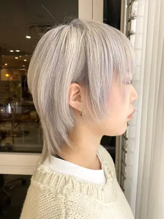 ショート カラー welring hair salonのヘアスタイル
