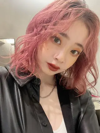 ミディアム 似合わせカットNo 1/横浜美容師のヘアスタイル