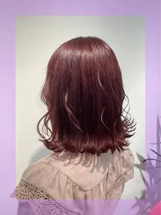 ミディアム カラー ヘアアレンジ ブリーチ♡メンズ マッシュ♡MIUのヘアスタイル