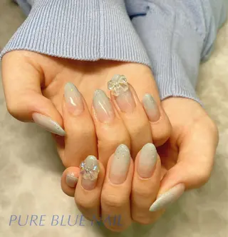 ネイル PURE BLUE NAILのネイルデザイン