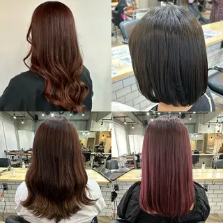 カラー Angelica 内海 遥奈のヘアスタイル