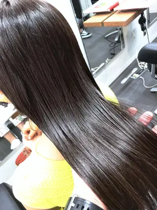 ロング カラー デジタルパーマ💫/ 似合わせカット✂️のヘアスタイル