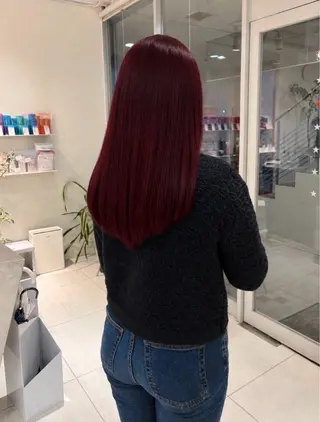 ロング カラー 浅野 匠のヘアスタイル