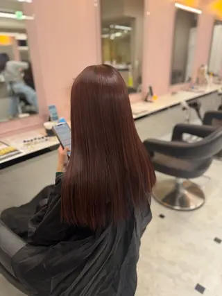 ロング ♥️韓国風透明感 暖色misa♥️のヘアスタイル