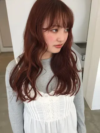 ロング 松林 芽依のヘアスタイル
