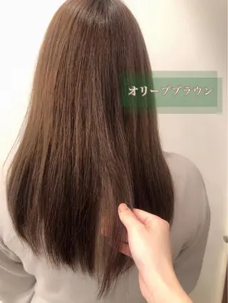 セミロング カラー ロングレイヤー 🤍山内　飛鳥🤍のヘアスタイル