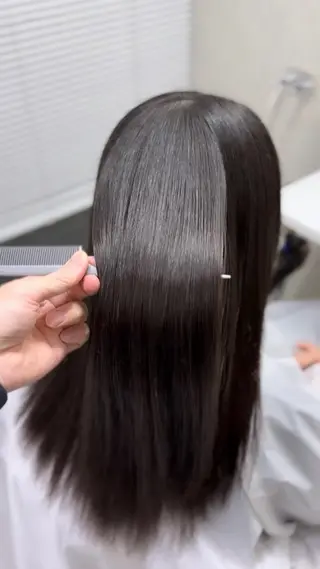 ロング 髪質改善×レイヤー 中村洋介のヘアスタイル