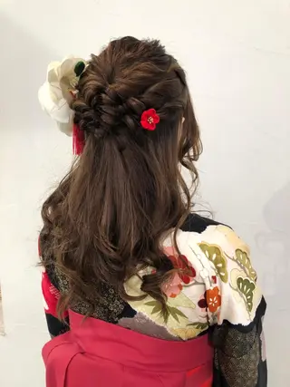 ヘアアレンジ トレンドヘアーに🌈 川村　静香のヘアスタイル