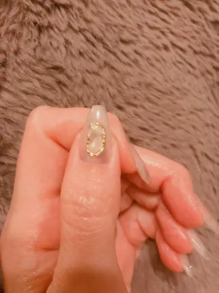 ロング shandy nailのネイルデザイン