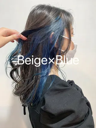 ロング 田畑 優希のヘアスタイル