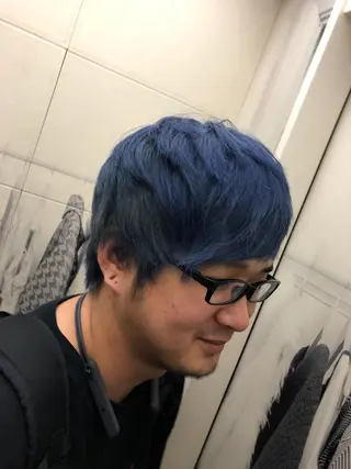 カラー メンズ 片山美穂 心斎橋・なんばのヘアスタイル