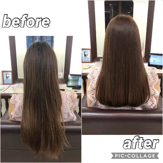 ロング カラー 🫧髪質改善×艶髪 🫧根本泰成🫧のヘアスタイル