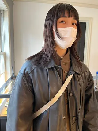 ミディアム eri kinjoのヘアスタイル