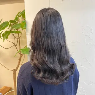 ロング パーマ Riru🩵縮毛矯正 リピーター多数✨🩵のヘアスタイル
