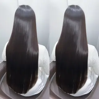 ロング カラー パーマ 縮毛矯正/艶カラー /美髪/ﾒｸﾞﾐのヘアスタイル