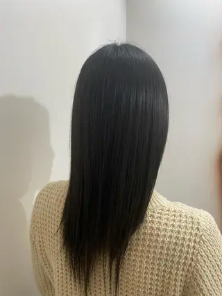 セミロング カラー パーマモデル募集中 渥美翔人のヘアスタイル