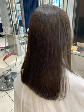 ロング パーマ アートディレクター 尾内 友美のヘアスタイル