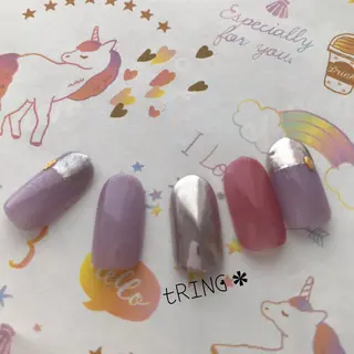 ネイル tRING＊ しいの木台のネイルデザイン