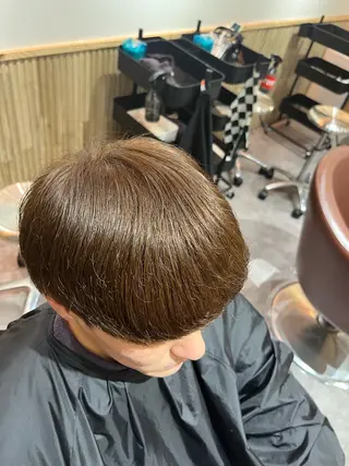 カラー メンズ 雪音/美髪縮毛矯正 /ニュアンスパーマのヘアスタイル