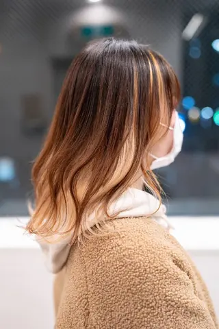 ロング カラー Lazo/ 原弥和子のヘアスタイル