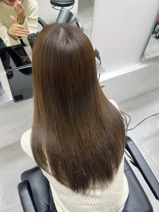 ロング 透明感\モテカラー 🫧🎀YUUのヘアスタイル