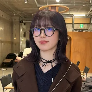 ミディアム /似合わせカット/ 大人カジュアルのヘアスタイル