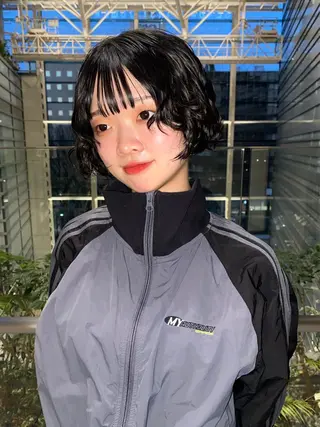 ショート パーマ mai / linoah˚✧のヘアスタイル