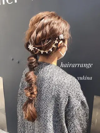 ロング ✨透明感ケアカラー✨ 長野ゆきなのヘアスタイル