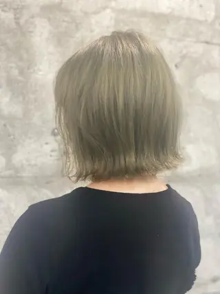 ショート カラー ヘアアレンジ ［似合わせヘア］ ✂︎OGURO✂︎のヘアスタイル