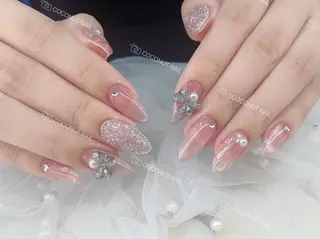 ネイル 神田 ココナッツのネイルデザイン