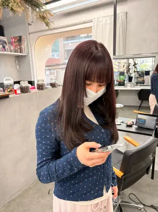ロング カラー LIV My(マイ) 髪質改善/箕面のヘアスタイル