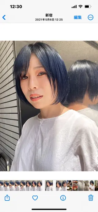 ショート 宮城 星のヘアスタイル