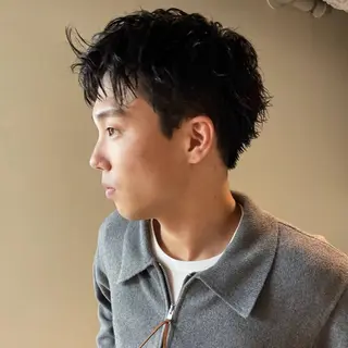 ショート メンズ メンズヘア/パーマ KOTAROのヘアスタイル