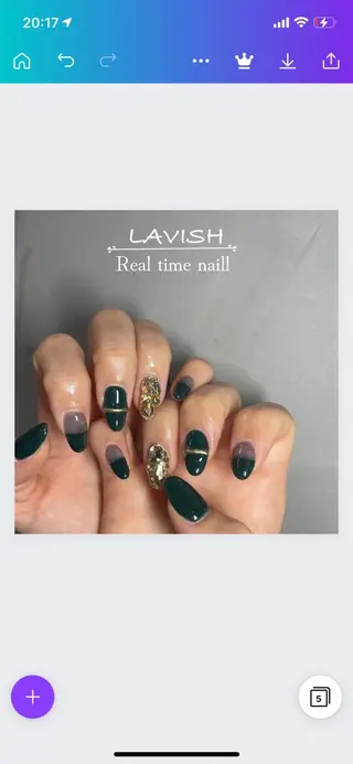 ネイル LAVISH nail salonのヘアスタイル